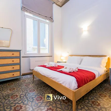 Vivo - Aquarium 3', 2br, Ac, Wifi, Center Apartment Genoa
