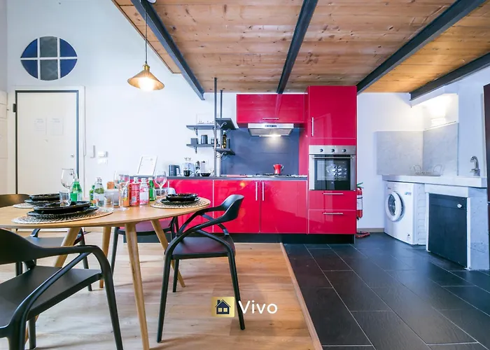 דירה Vivo - Aquarium 3', 2br, Ac, Wifi, Center ג'נובה